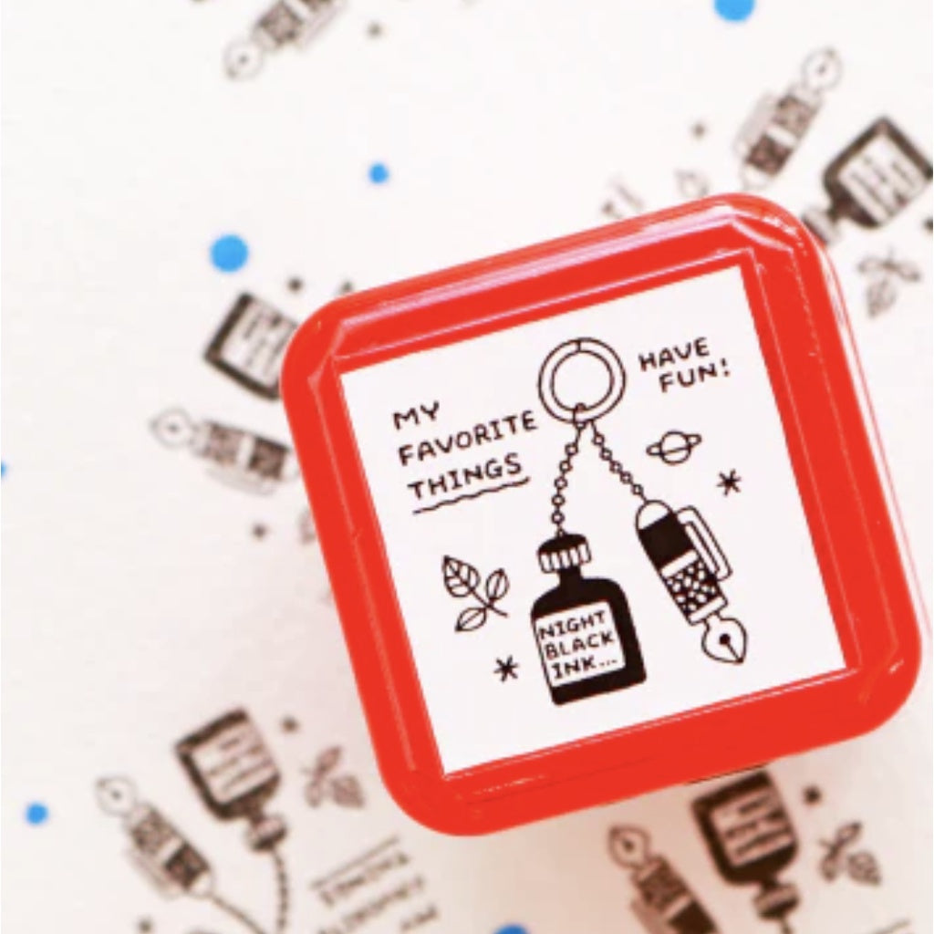 Eric Small Things Self-Inking Stamp - LIMITED ED. (Red)