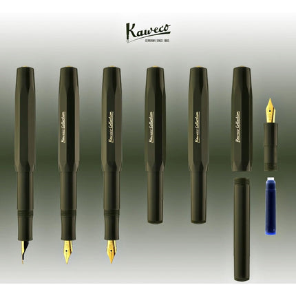 Kaweco Collection Sport Fountain Pen Dark Olive Limited Edition 2021