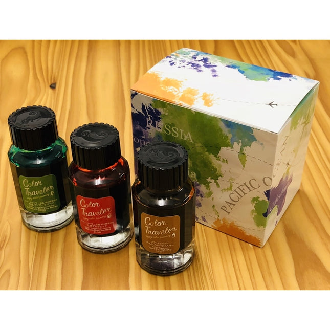 Color Traveler Enjoy Color Journey Fountain Pen Ink Samples (3mL)