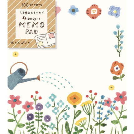 Furukawa "Watashi Biyori" Square Memo Pad