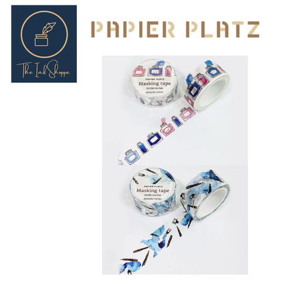 Papier Platz Washi Tape - FULL ROLL - Gold Foil