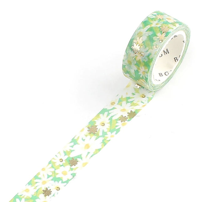 BGM Washi Tape FULL ROLL - Green Garden