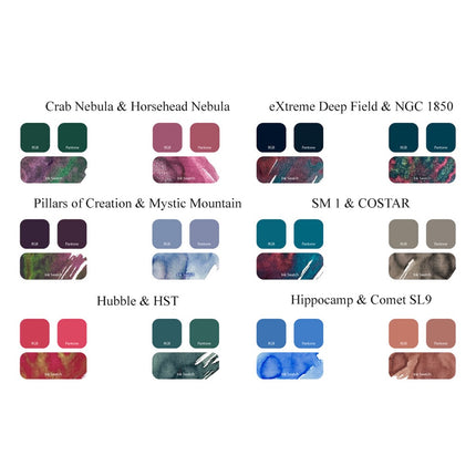 Colorverse Fountain Pen Ink Samples (3mL)