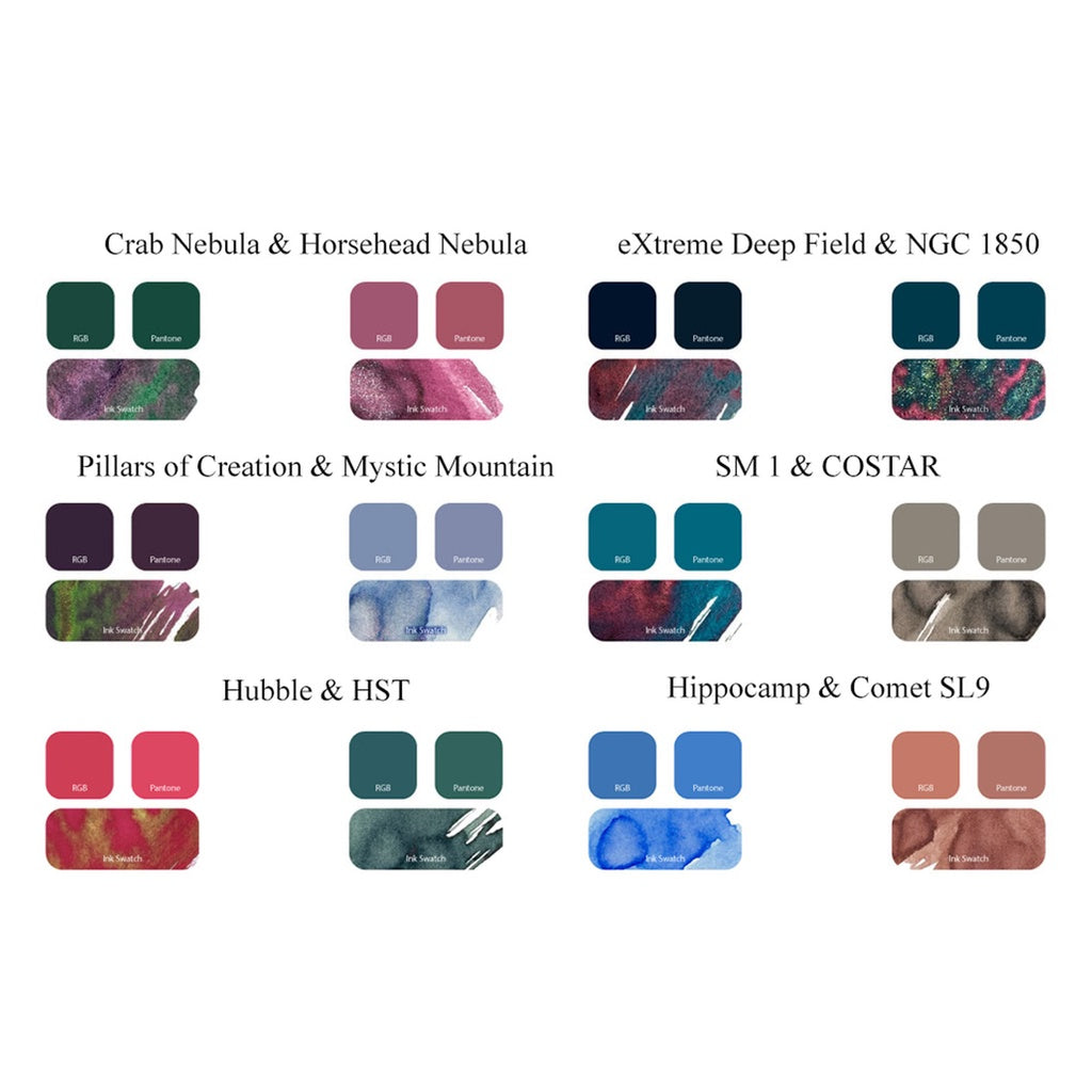 Colorverse Fountain Pen Ink Samples (3mL)