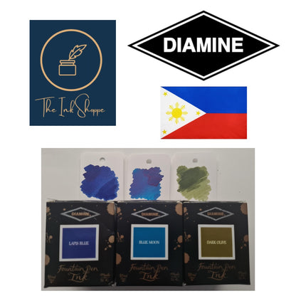 Diamine Philippine Exclusive Fountain Pen Ink Samples (3mL)