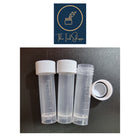 1pc Plastic Vial Container Sample Storage Volume 5mL for Fountain Pen Ink Samples