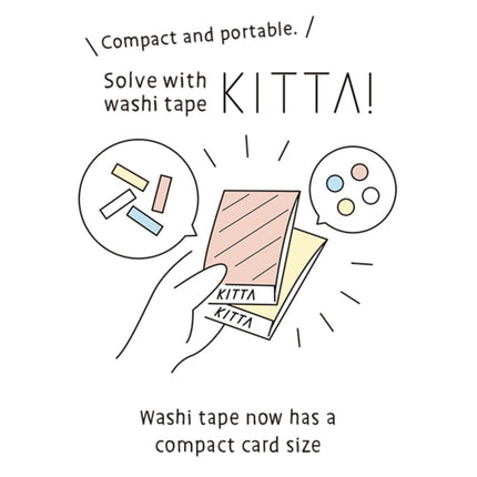 Kitta Cut Washi Tape x Mizutama Cake Shop