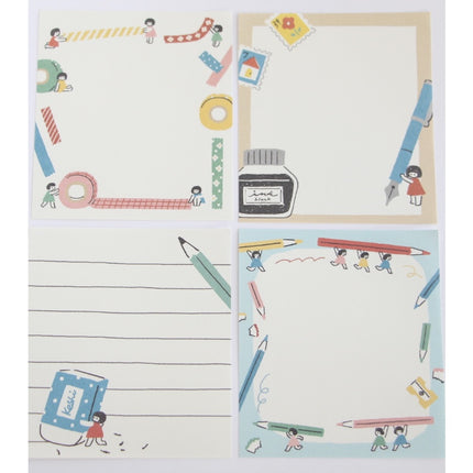 Furukawa "Watashi Biyori" Square Memo Pad
