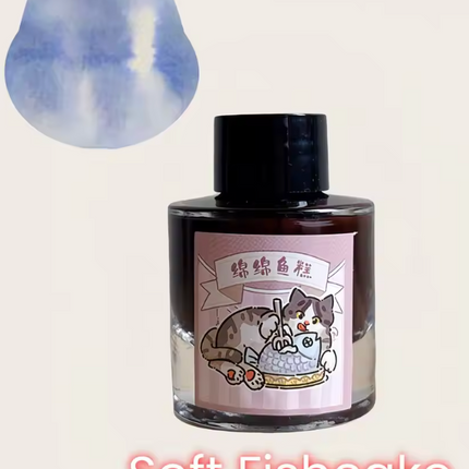 Kitty Inkpot Fountain Pen Ink Full Bottle