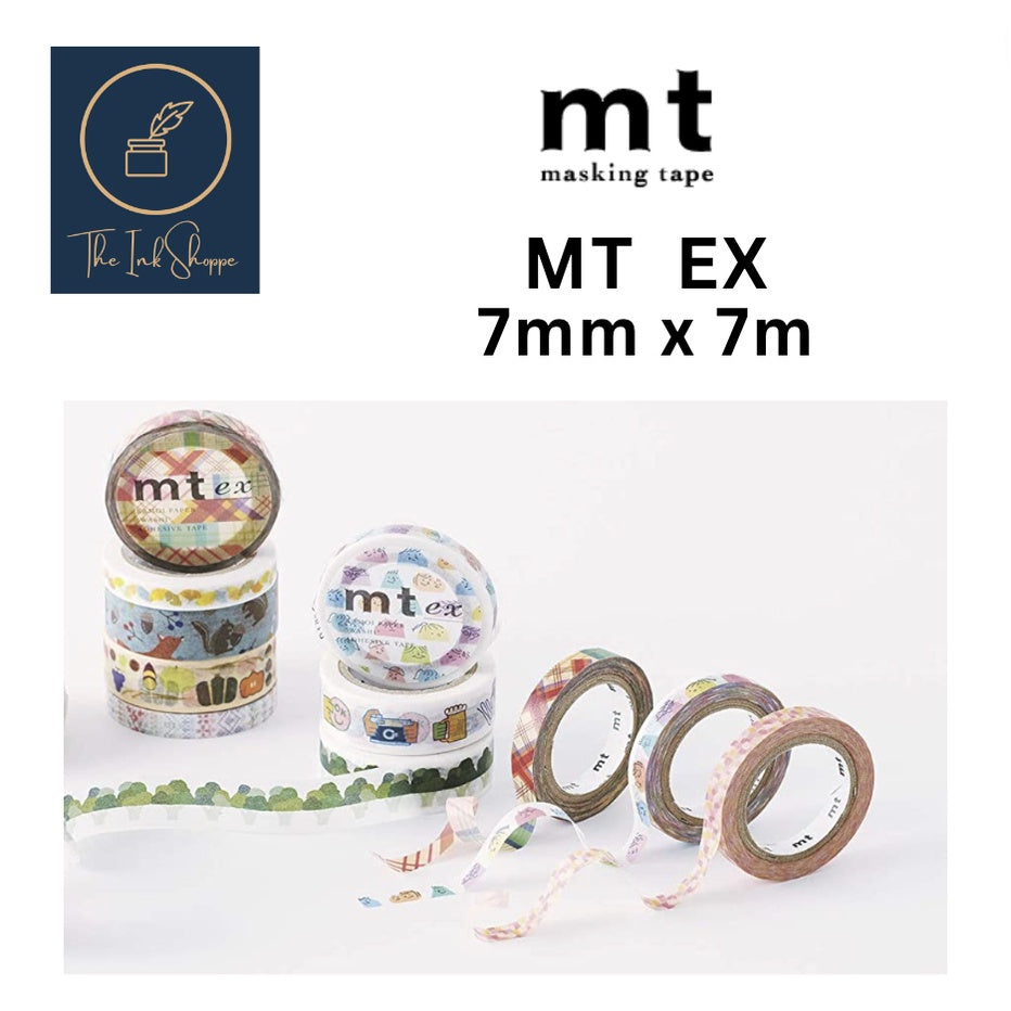 MT EX 7mm x 7m Washi Tape FULL ROLL