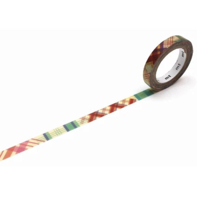 MT EX 7mm x 7m Washi Tape FULL ROLL
