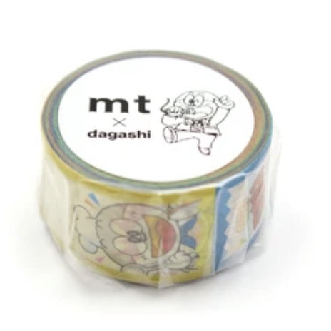 MT x Dagashi Washi Tape FULL ROLL 15mm x 3m, 18mm x 3m