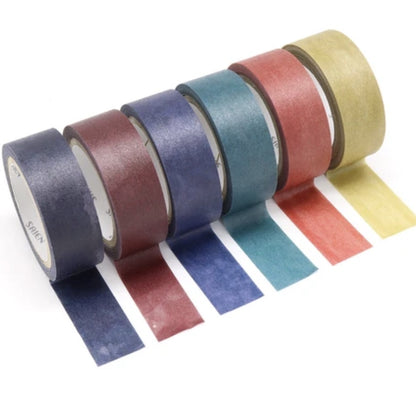 Saien Miki Tamura 6-Color Washi Tape Set