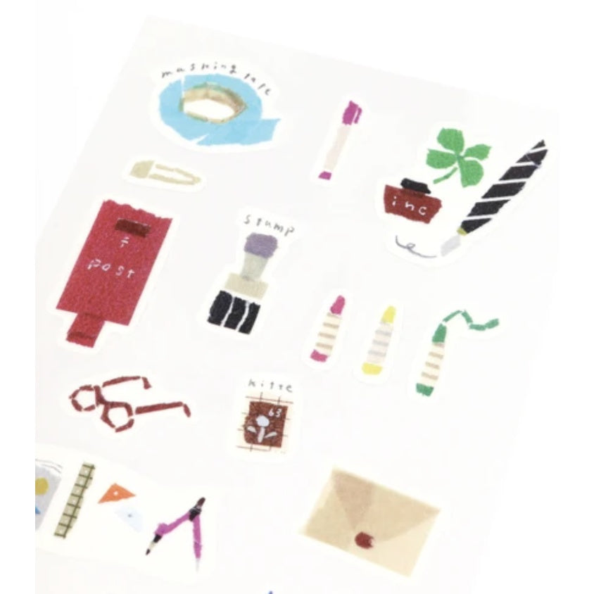 Saien Tamura Miki Agenda Stickers