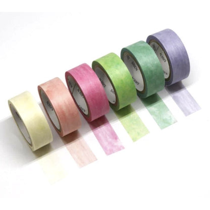 Saien Miki Tamura 6-Color Washi Tape Set