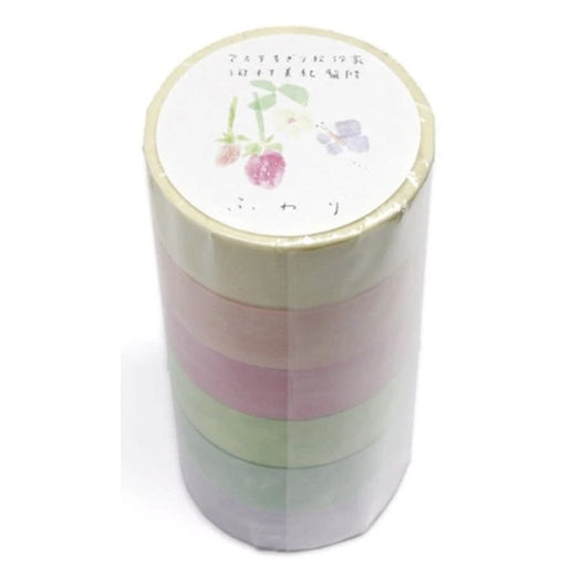 Saien Miki Tamura 6-Color Washi Tape Set