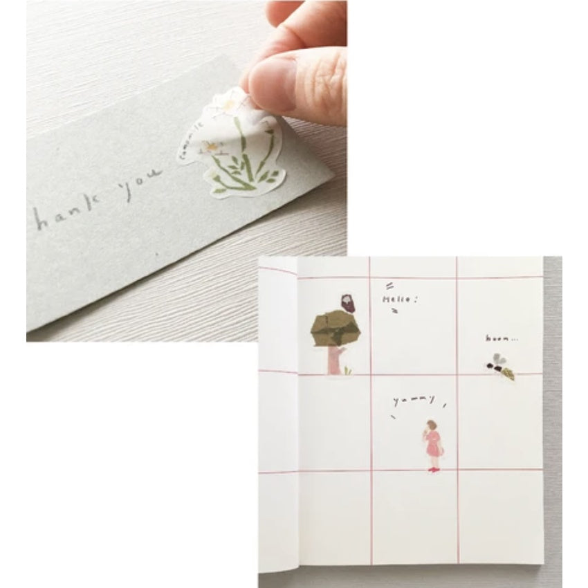 Saien Tamura Miki Agenda Stickers