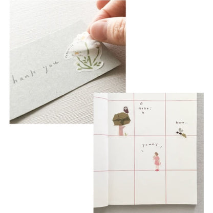 Saien Tamura Miki Agenda Stickers