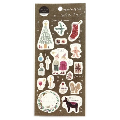 Saien Tamura Miki Agenda Stickers