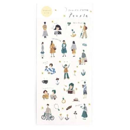 Saien Tamura Miki Agenda Stickers