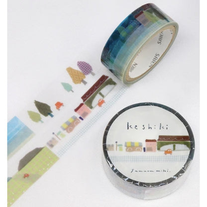 Saien Tamura Miki Clear Tape 15mm x 3m / 20mm x 3m