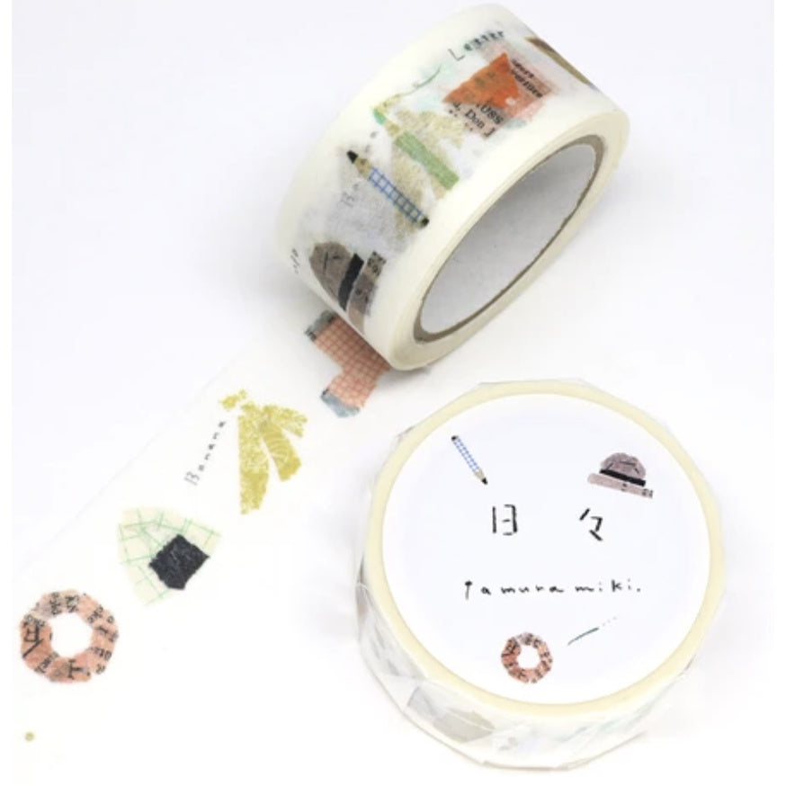 Tamura Miki FULL ROLL Washi Tape