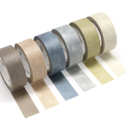 Saien Miki Tamura 6-Color Washi Tape Set