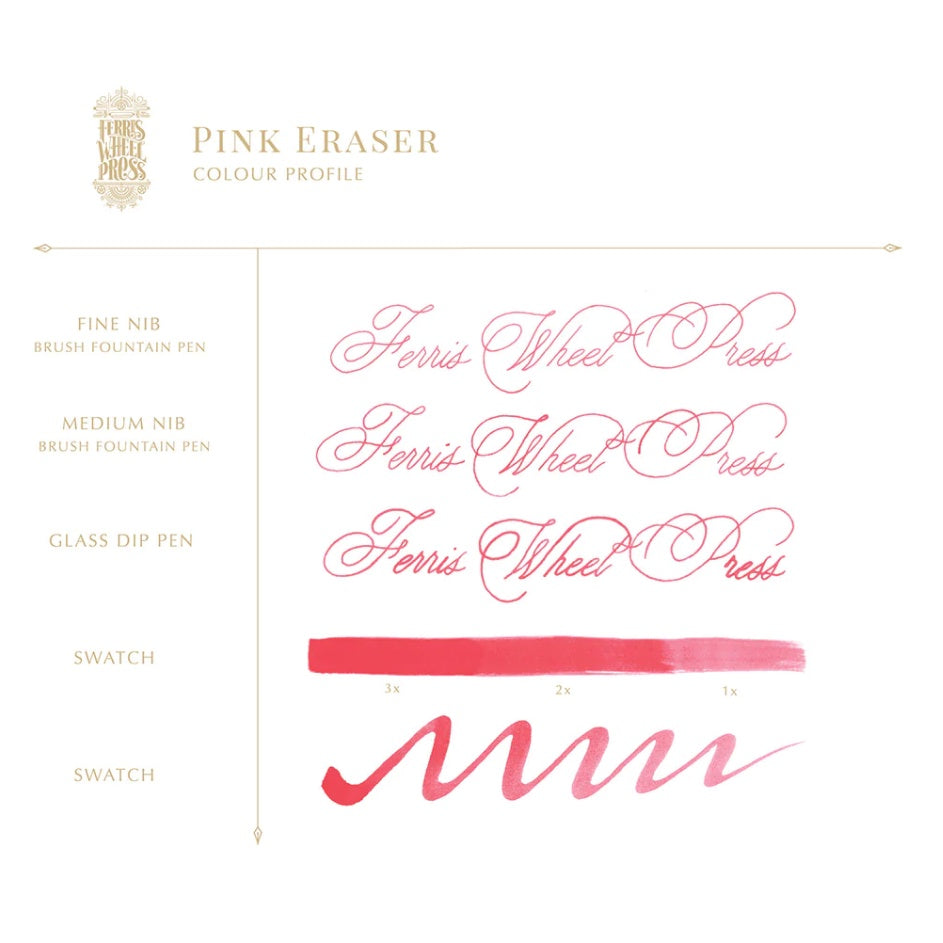 Ferris Wheel Press Fountain Pen Ink Charger Glass Vial (1 vial of 5mL)