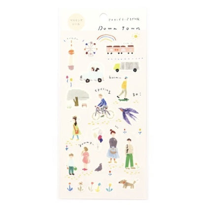 Saien Tamura Miki Agenda Stickers