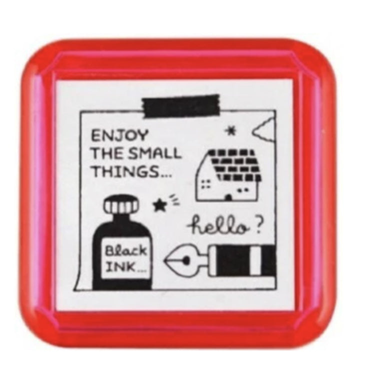 Eric Small Things Self-Inking Stamp - LIMITED ED. (Red)