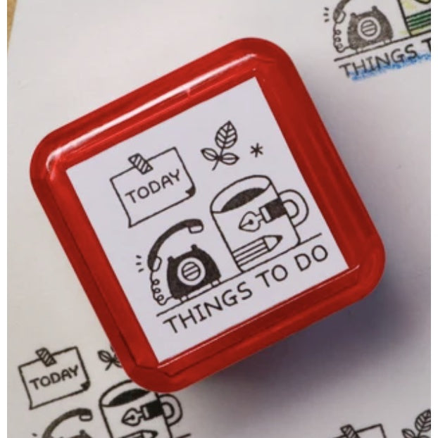 Eric Small Things Self-Inking Stamp - LIMITED ED. (Red)