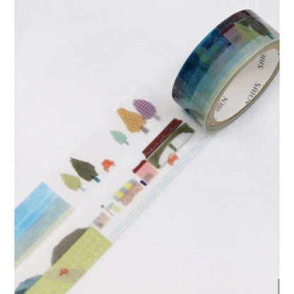 Saien Tamura Miki Clear Tape 15mm x 3m / 20mm x 3m