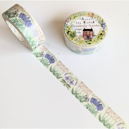Shinzi Katoh My Heavenly Garden 15mm x 7m Washi Tape