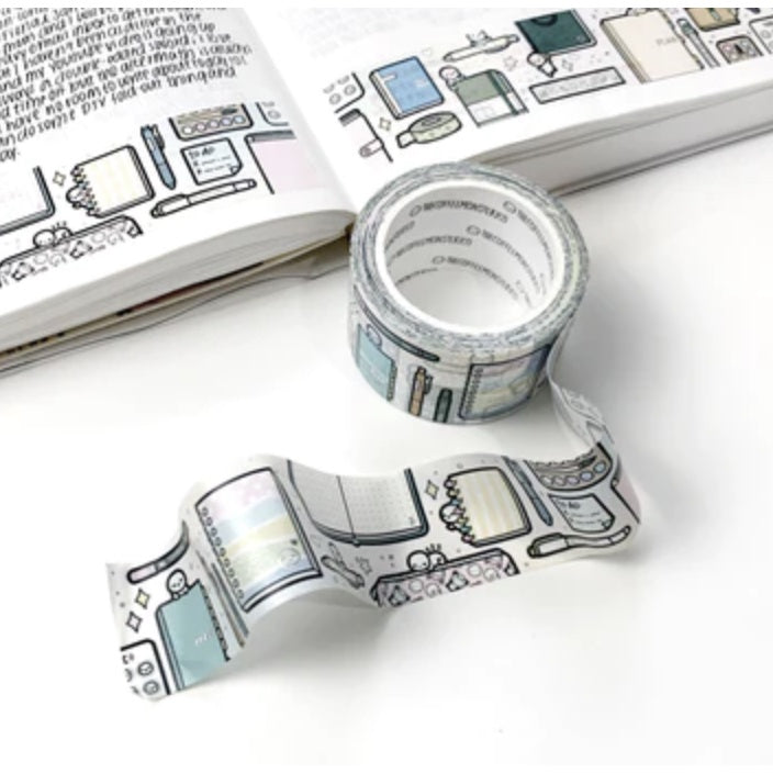 The Coffee Monsterz x Wonder Pens Washi Tape Limited Edition