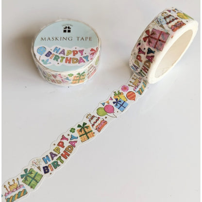 Tsutsumu 15mm x 5m Masking Tape Die-Cut Series