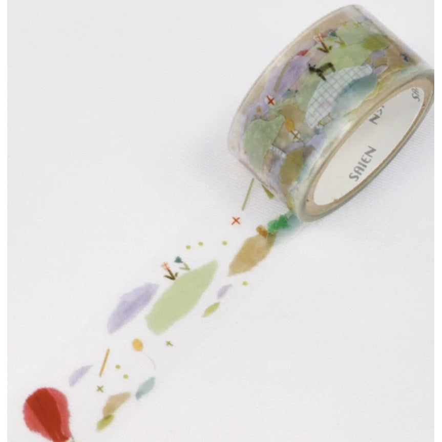 Saien Tamura Miki Clear Tape 15mm x 3m / 20mm x 3m