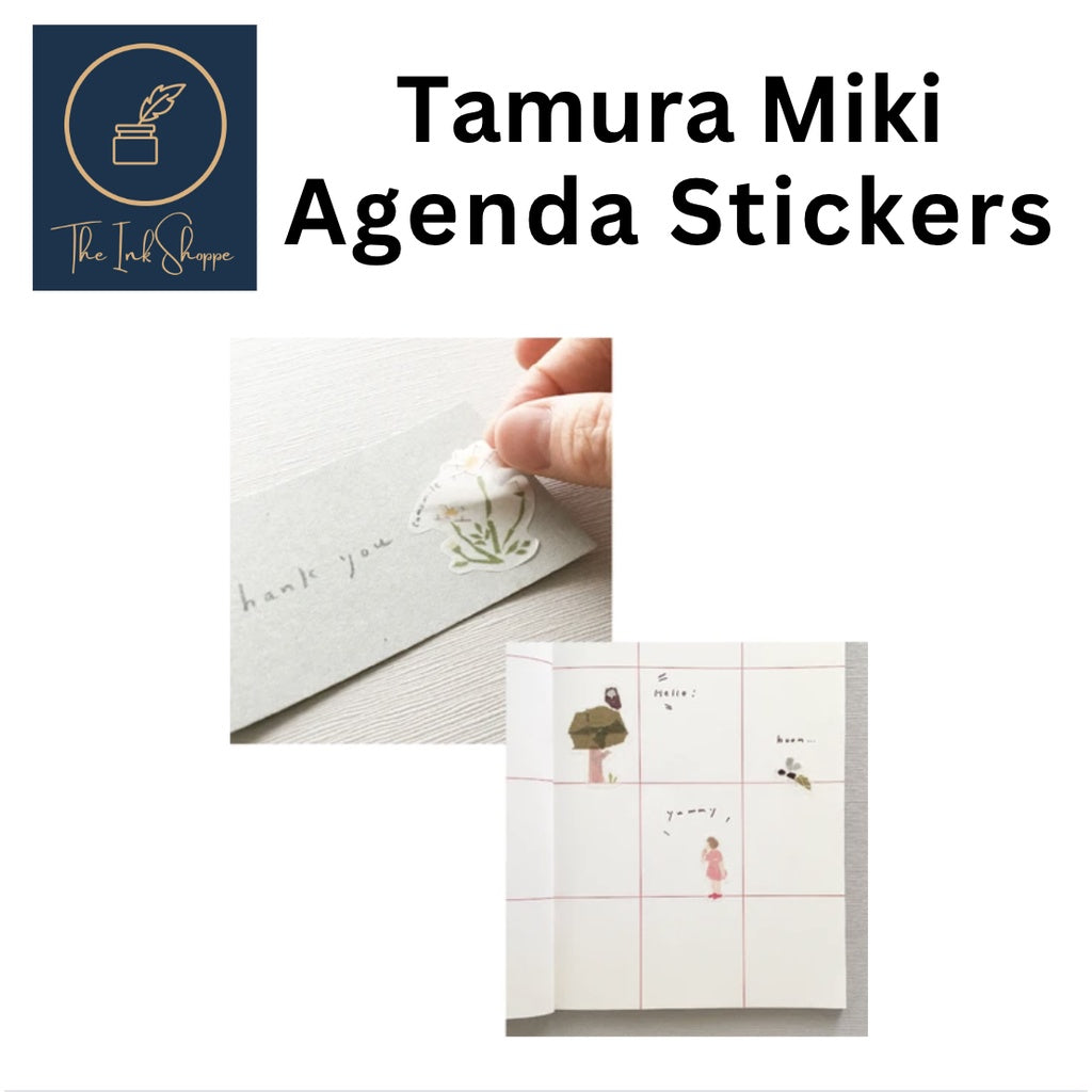 Saien Tamura Miki Agenda Stickers