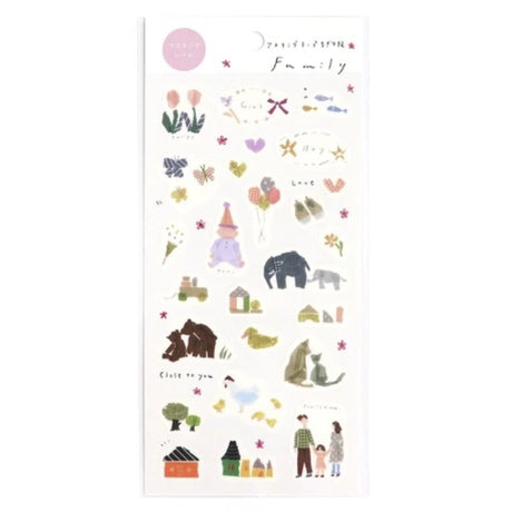 Saien Tamura Miki Agenda Stickers