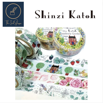 Shinzi Katoh My Heavenly Garden 15mm x 7m Washi Tape