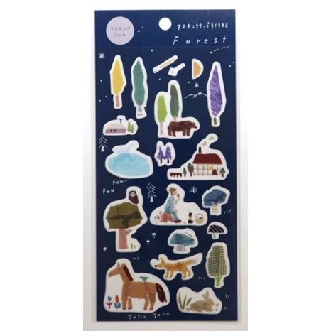 Saien Tamura Miki Agenda Stickers