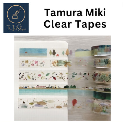 Saien Tamura Miki Clear Tape 15mm x 3m / 20mm x 3m