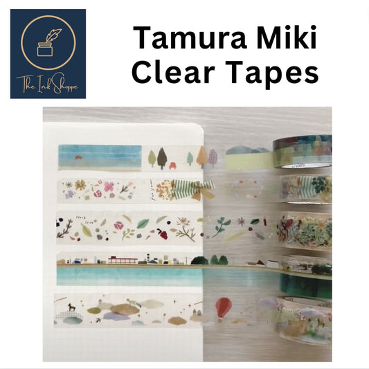 Saien Tamura Miki Clear Tape 15mm x 3m / 20mm x 3m