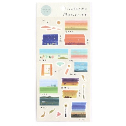 Saien Tamura Miki Agenda Stickers