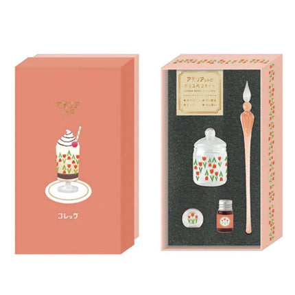 Adelia Retro x Ryu Ryu Glass Pen Set
