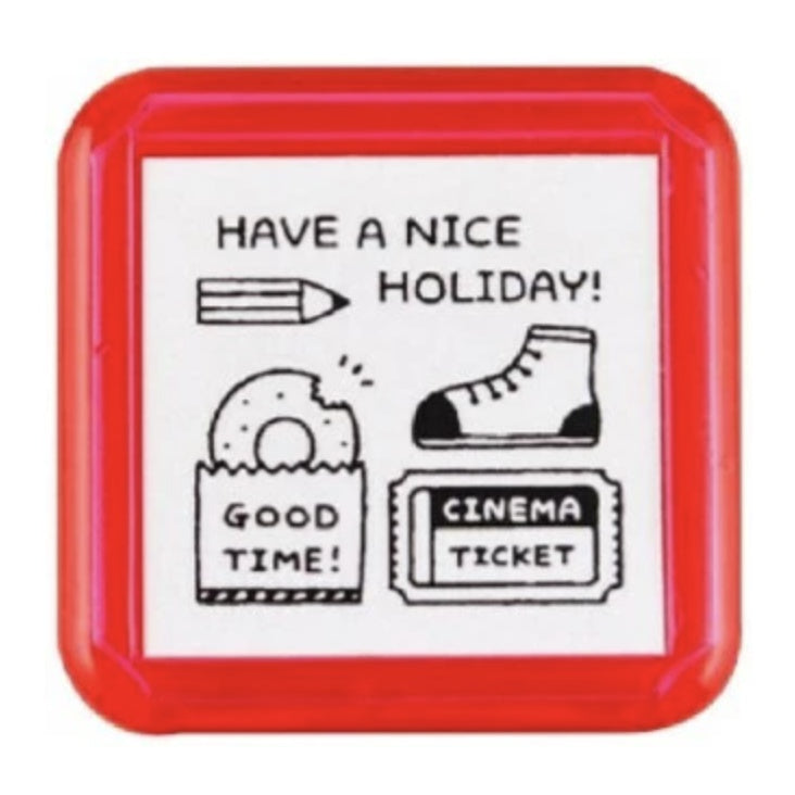 Eric Small Things Self-Inking Stamp - LIMITED ED. (Red)