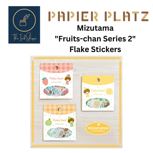 Papier Platz Mizutama Fruits-Chan Series 2 Flake Stickers