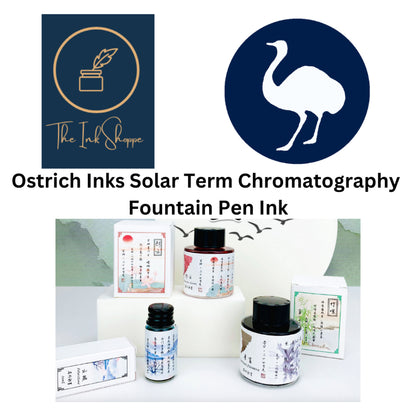 Ostrich Inks Solar Term Chromatography Fountain Pen Ink Sample (3mL)
