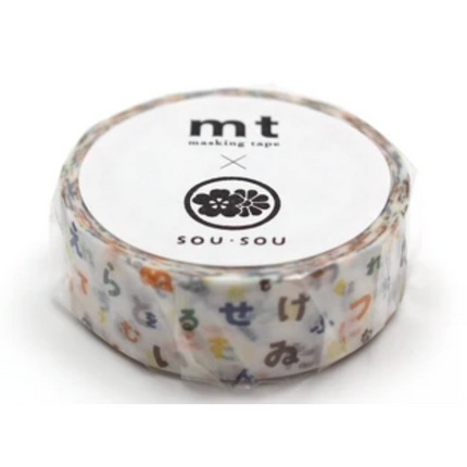MT x Sou-Sou 15mm x 7m Washi Tape FULL ROLL