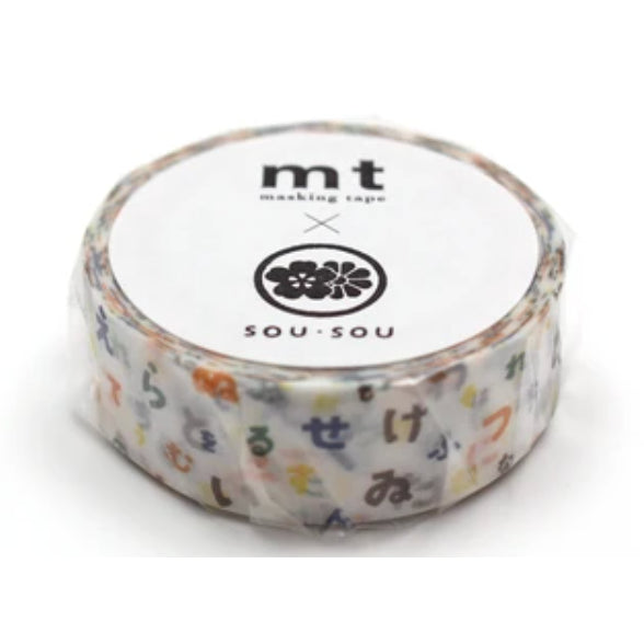 MT x Sou-Sou 15mm x 7m Washi Tape FULL ROLL