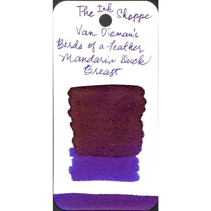 Van Dieman's Birds of a Feather Fountain Pen Ink Sample (3mL)